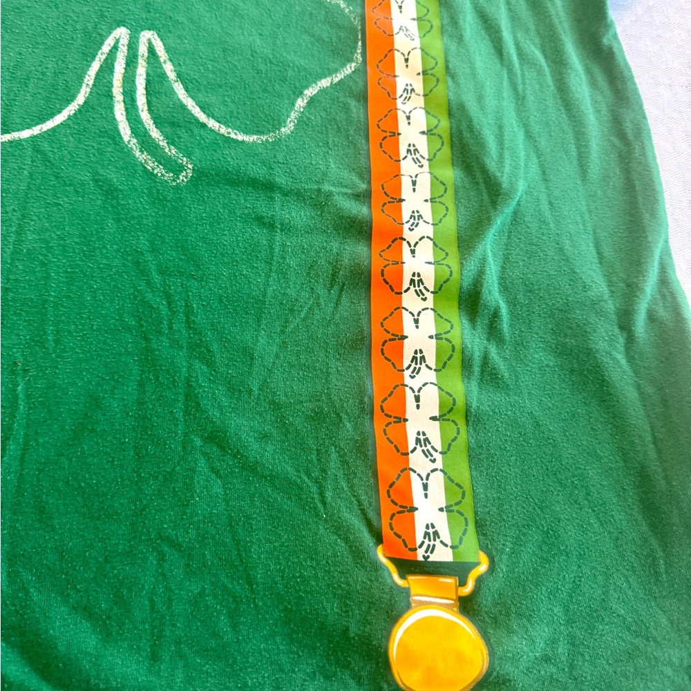 Lucky Shamrock St Patricks Day Graphic T Shirt Large Green - Picture 4 of 8